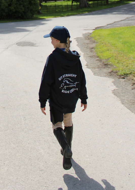 Sit Straight Hoodie (Children's)